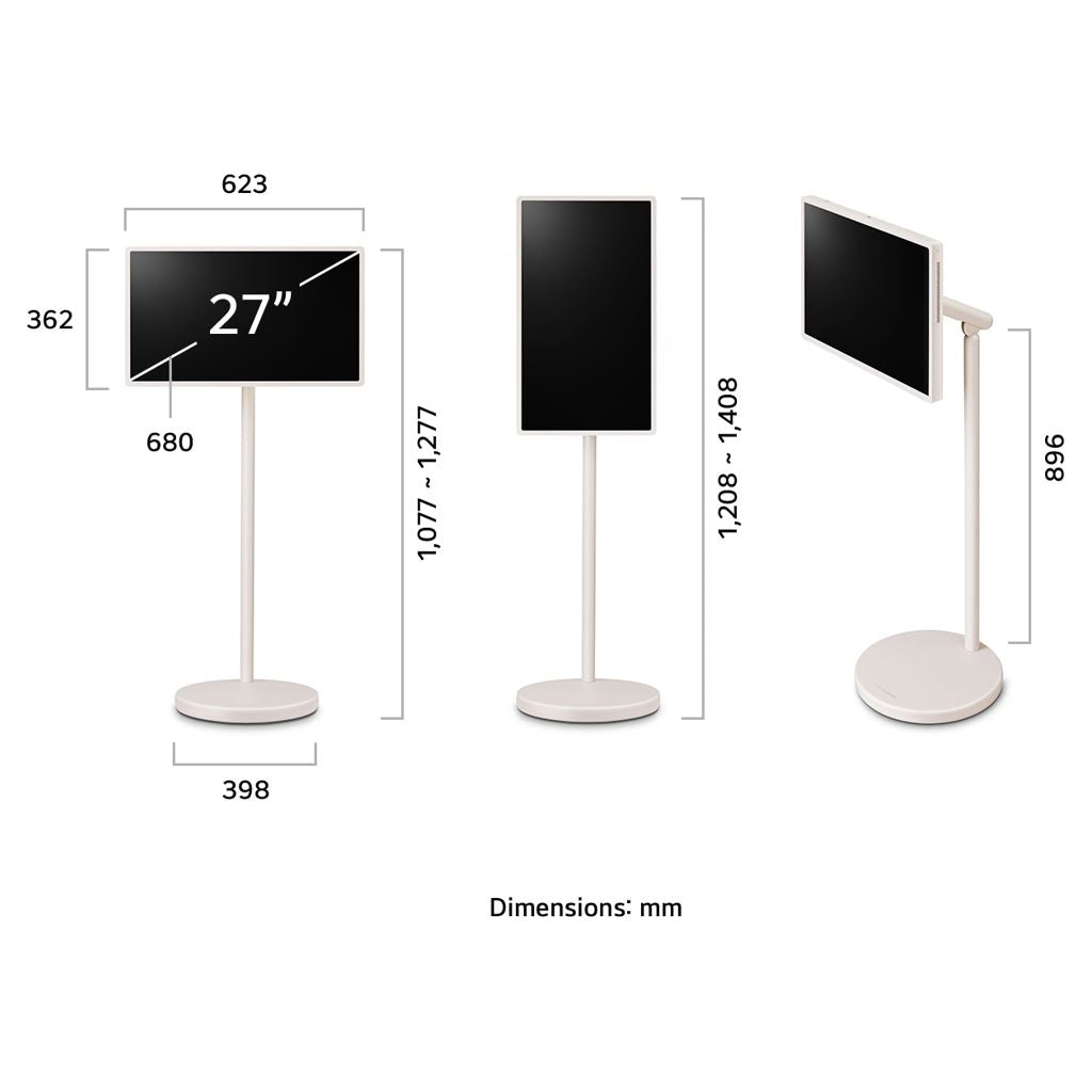 Portable touchscreen StandbyME 2 (2025) – 27 Tage